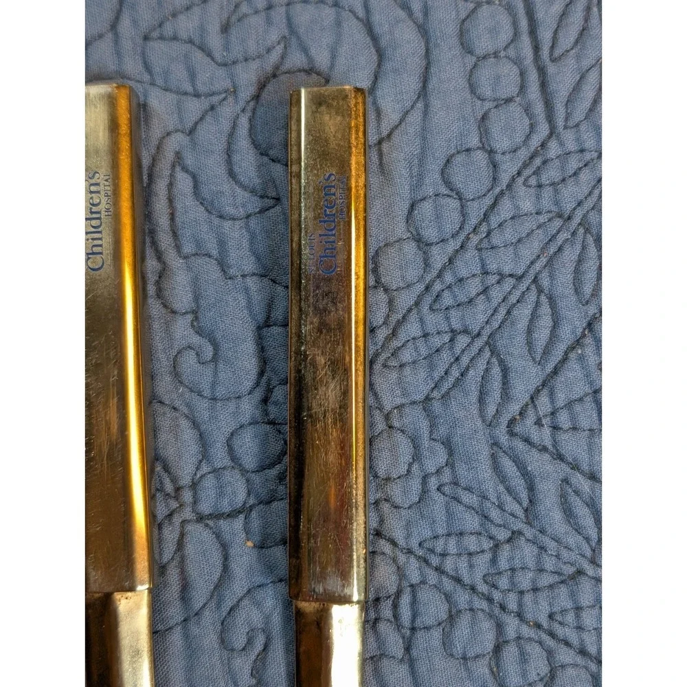 Vintage Brass Letter Opener Lot MCM Desk Accessories American Cancer Society